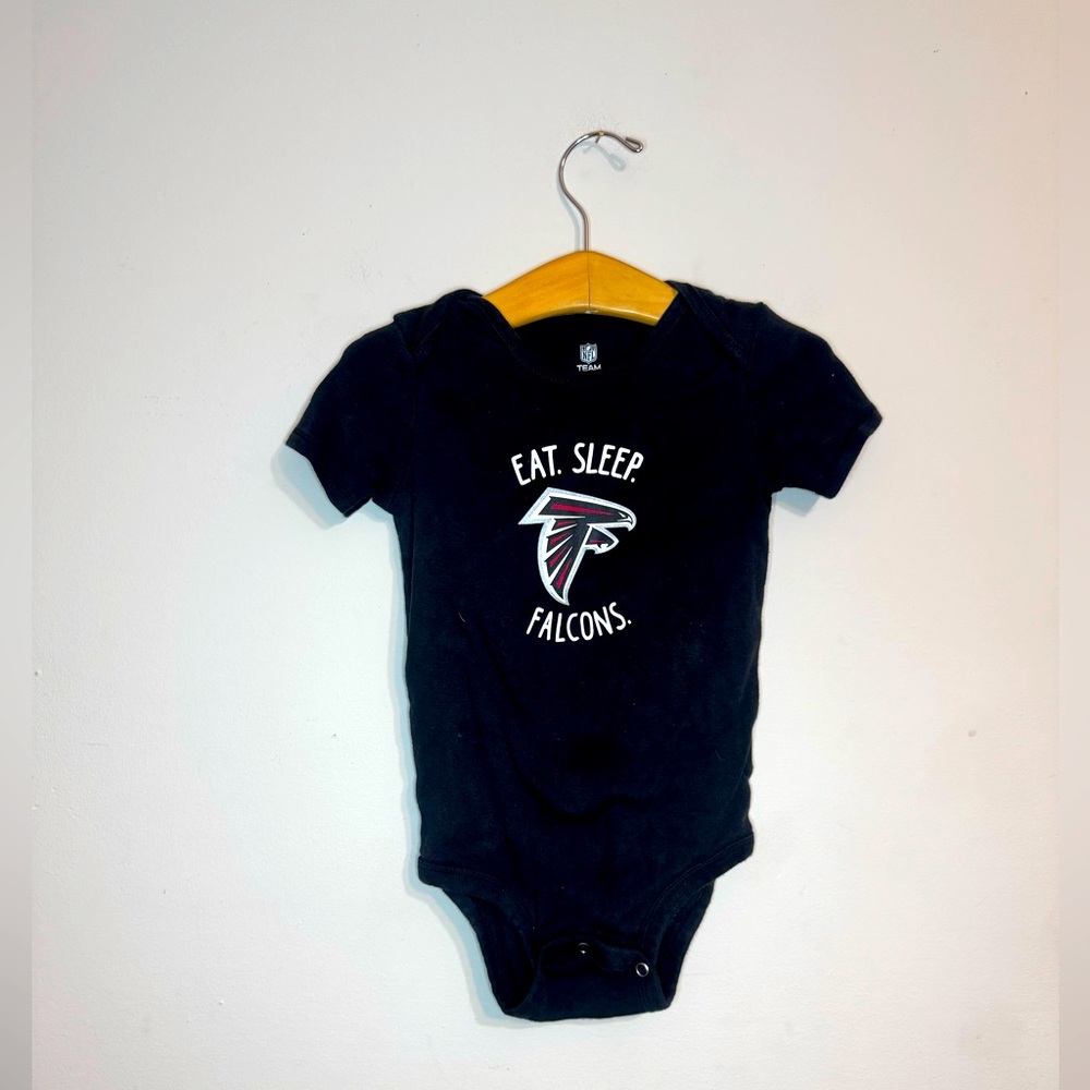 NFL Team Apparel | Atlanta Falcons Short Sleeve Onesie | Size 24 Months